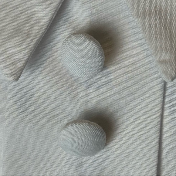 Little Things Mean A Lot Tyler White Romper NB - Picture 8 of 12